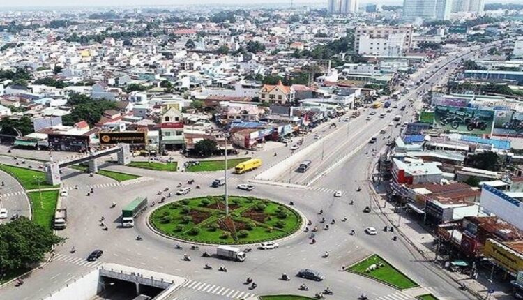 Một góc trung tâm TP Biên Hòa (Đồng Nai). Ảnh: Việt Dũng